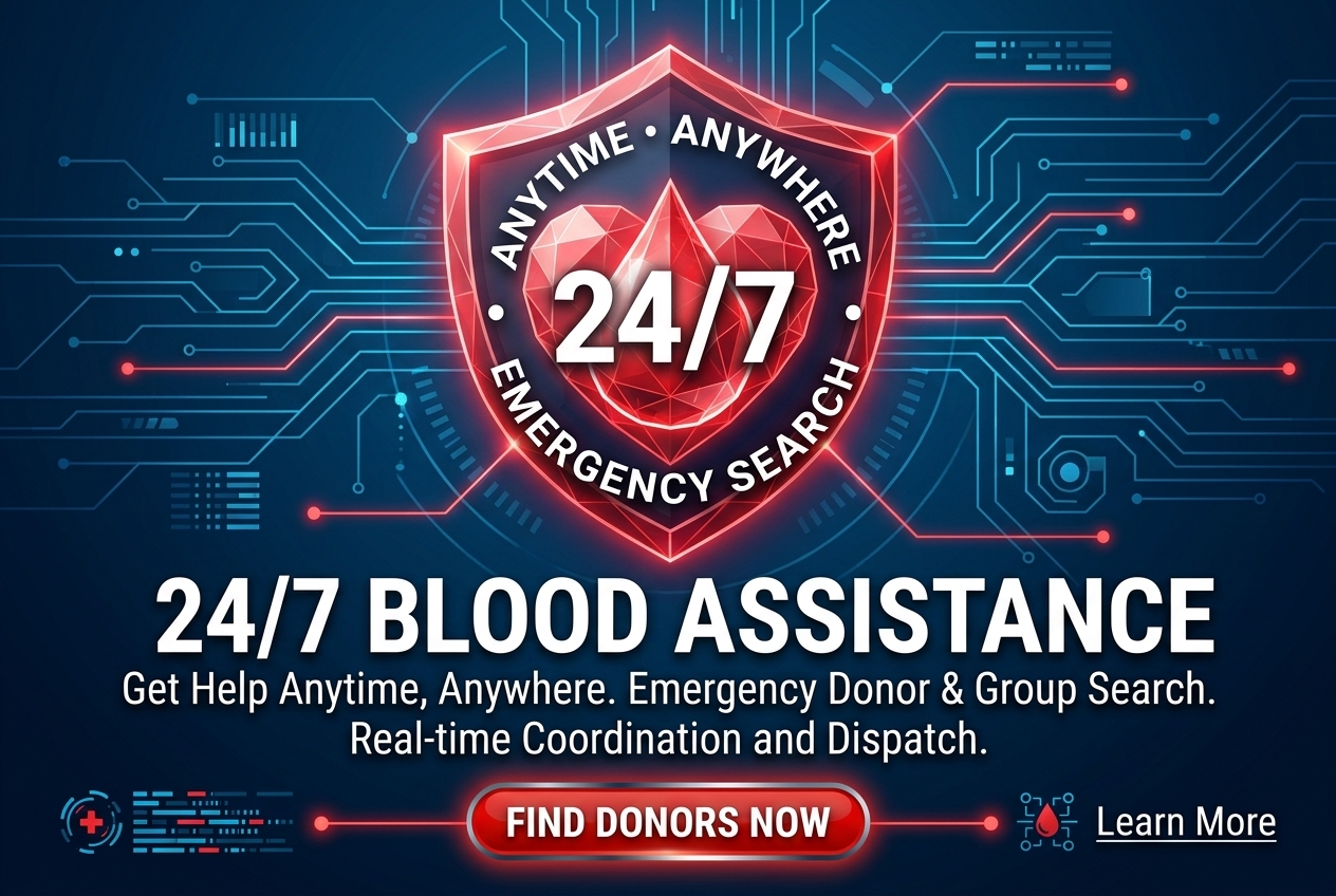 64 DISTRICT 24/7 Blood Assistance